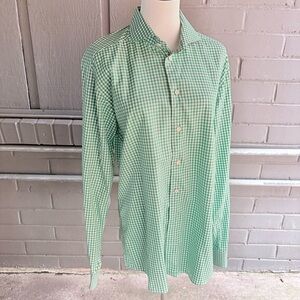 Green Checkered Men's Shirt (NWOT)